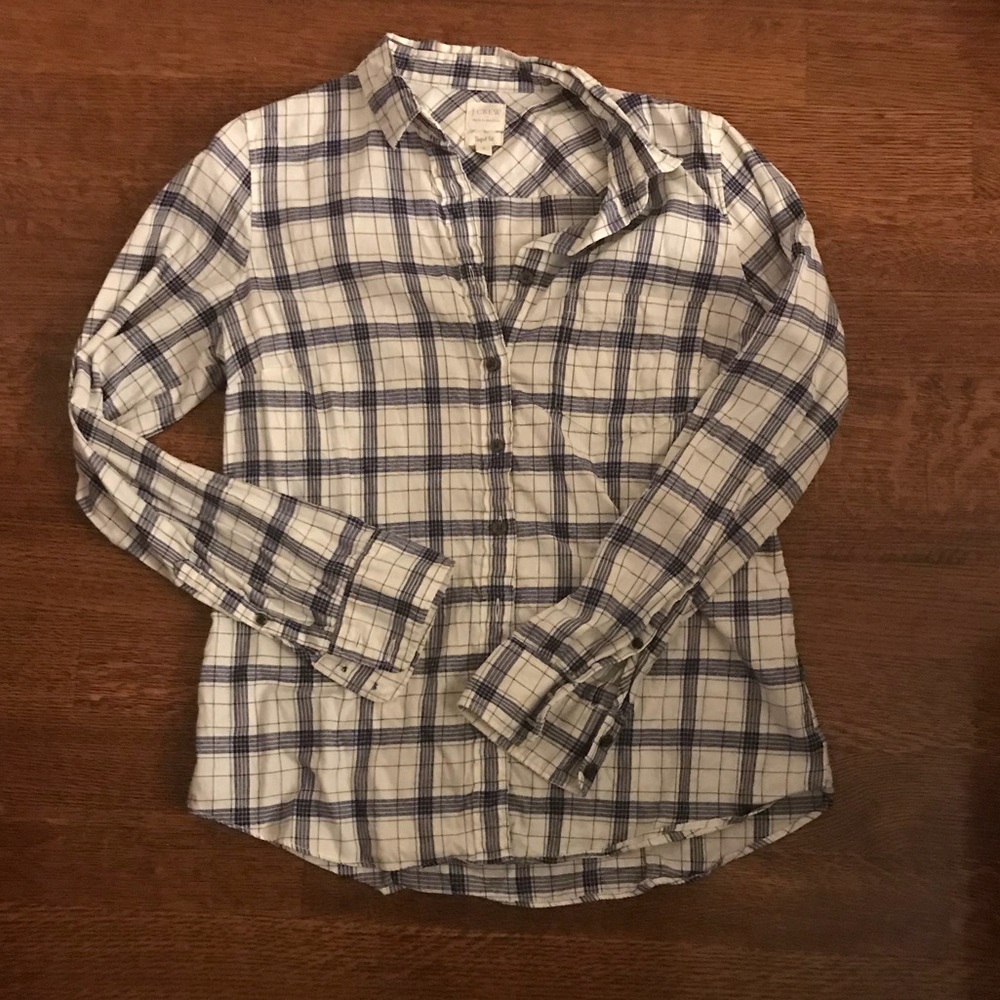 J Crew Perfect Fit Flannel